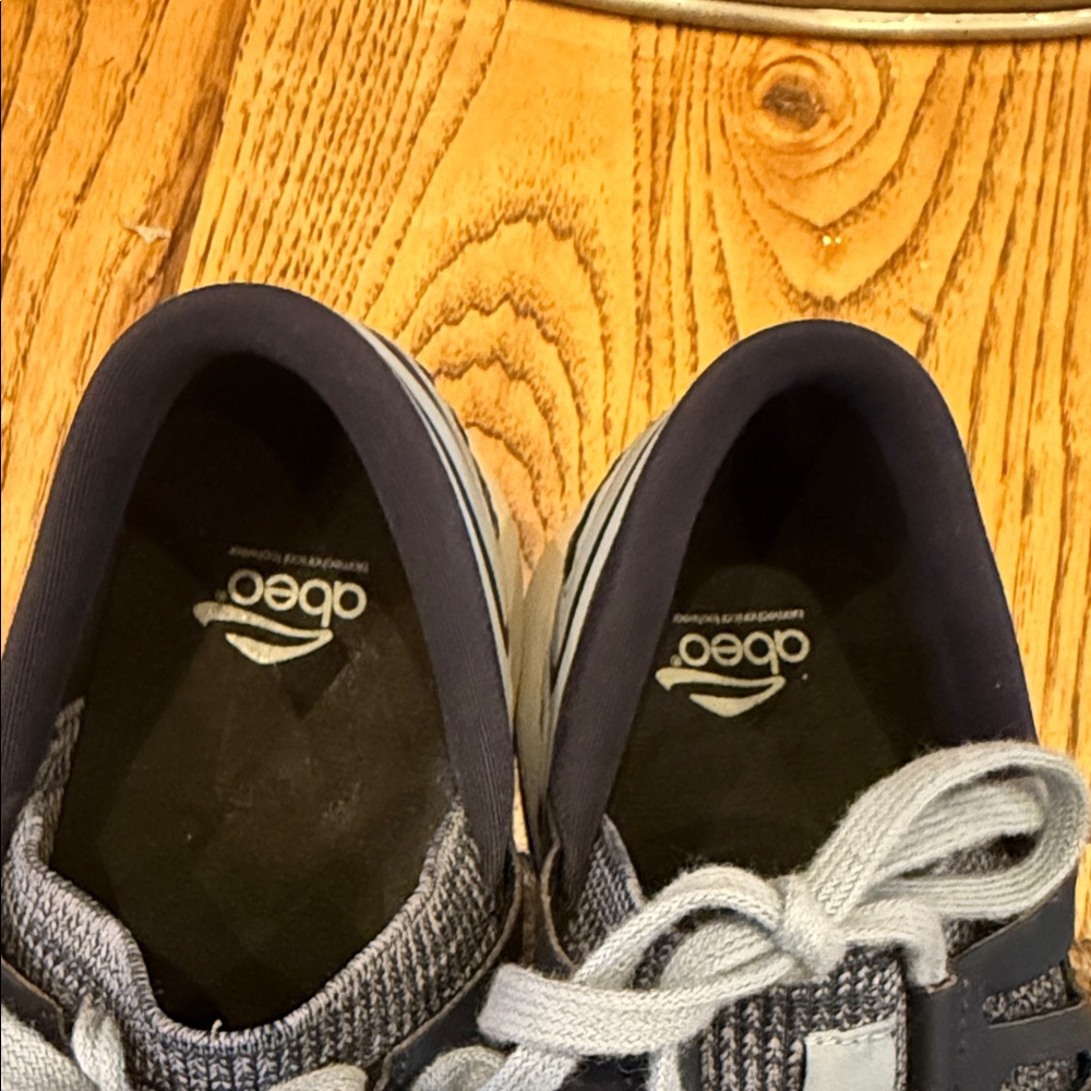 Abeo Pro lite Ellen women’s sneakers- 8.5- navy knit comfort walking shoe - Picture 4 of 5